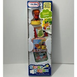 Little Tikes Story Dream Machine Dino Collection 3 Story Cartridges NEW